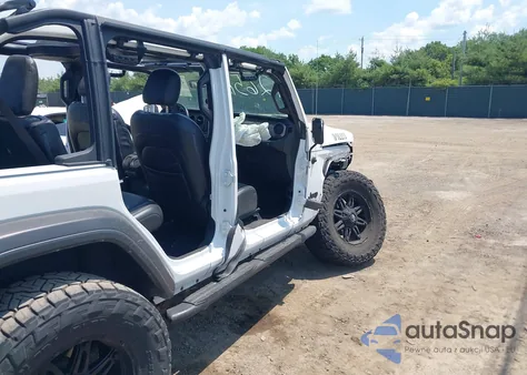 2022 Jeep Wrangler Unlimited Willys 4X4 из США, поврежденный, VIN 1C4HJXDG6NW154653